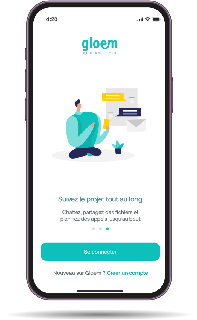 gloem-phone-app